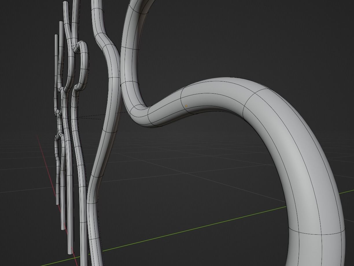 Silly Straws Batch 01 Low-poly 3D model_22