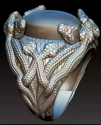 snake ring