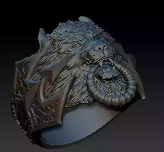 wolf ring 