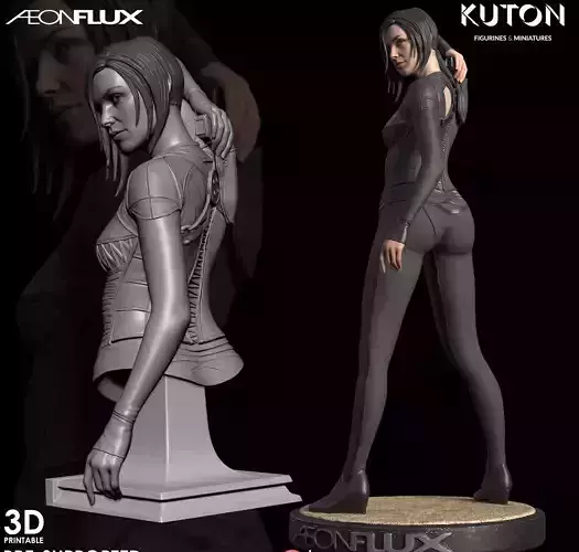 AEON FLUX 3D print model