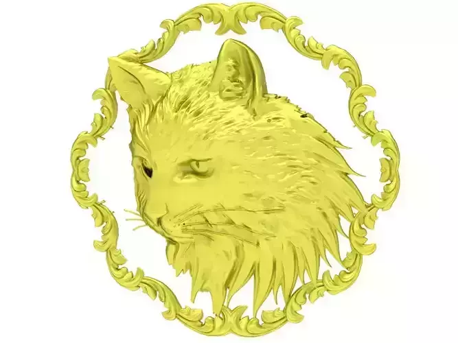 zodia cat pendant 3986