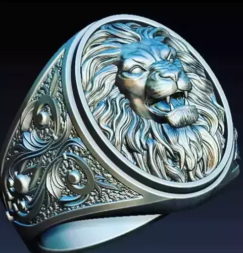 lion ring