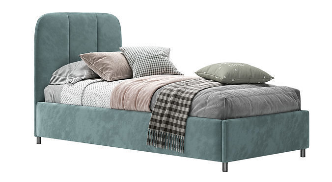 Nuance Twin Bed 3D model