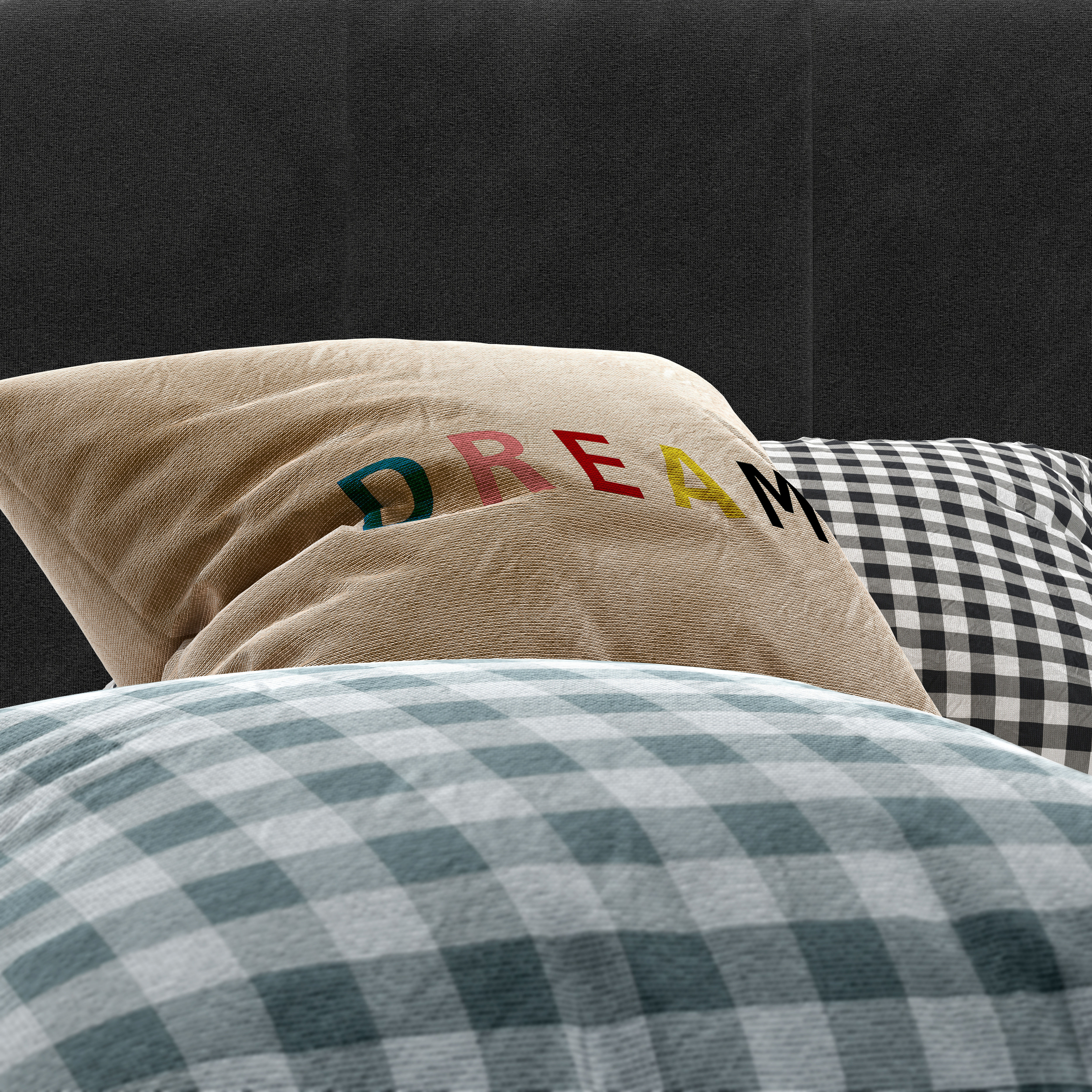 Nuance Twin Bed 3D model_4