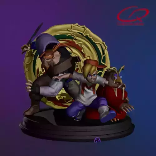 Mighty Max Diorama 3D print model