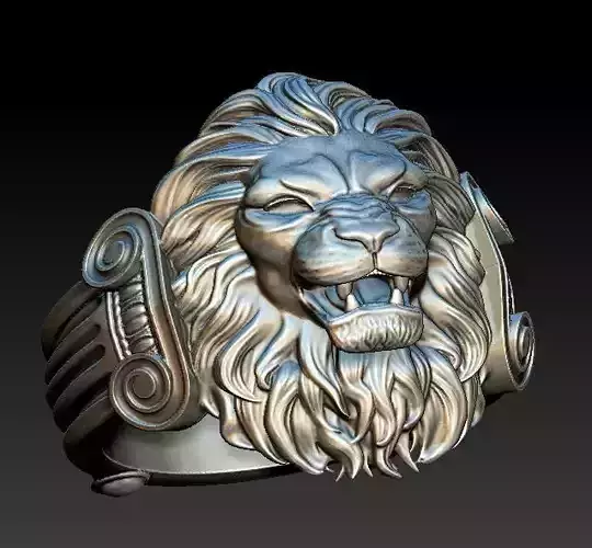 lion ring