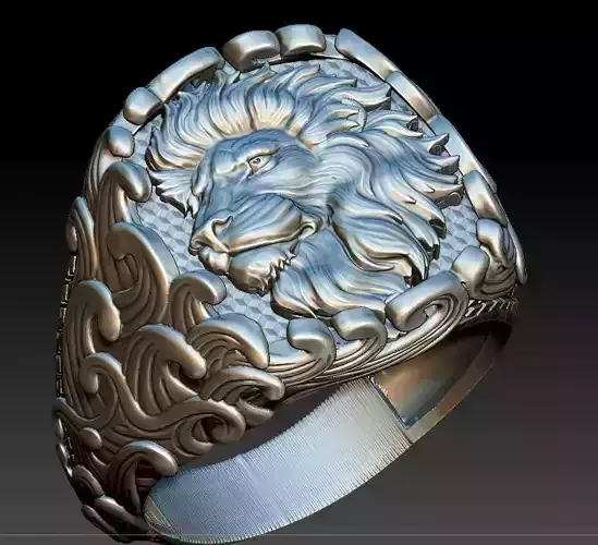 lion ring