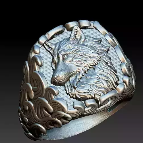 wolf ring
