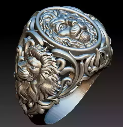 lion ring