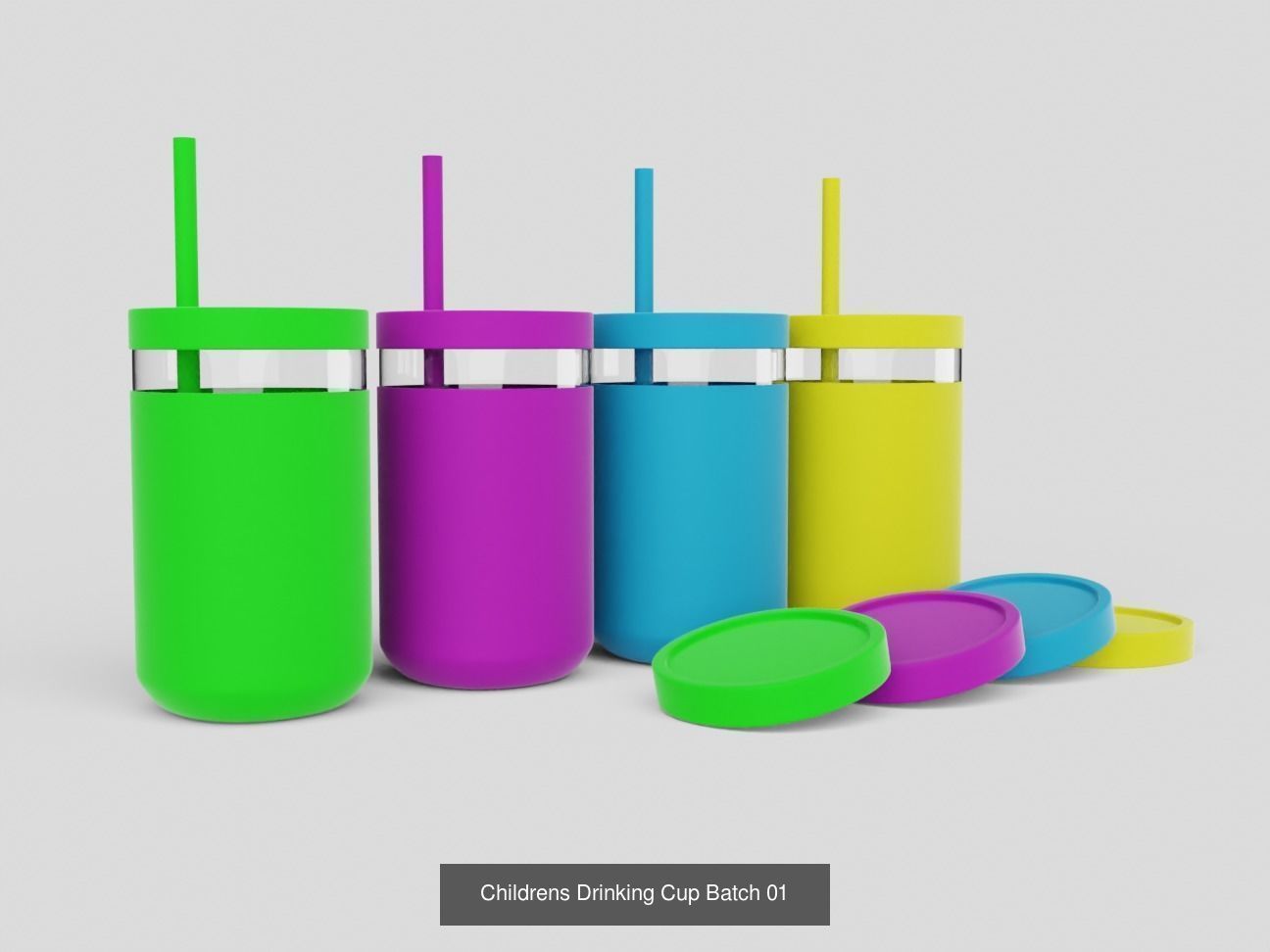 Detailed Cups and Straw Collection 01 _3