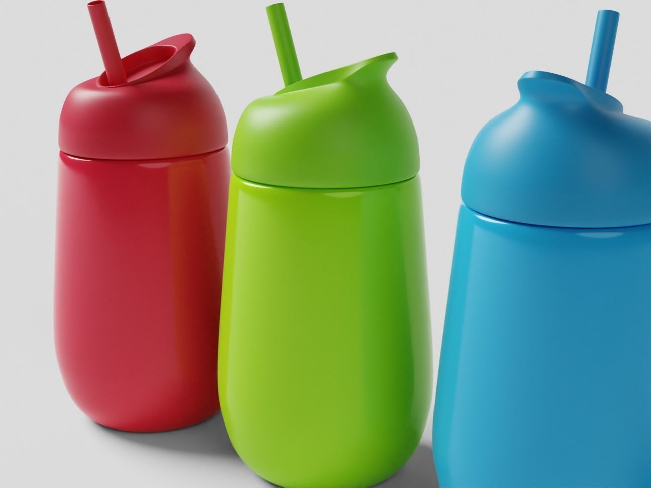 Childrens Drinking Cup Batch 02 3D model_11