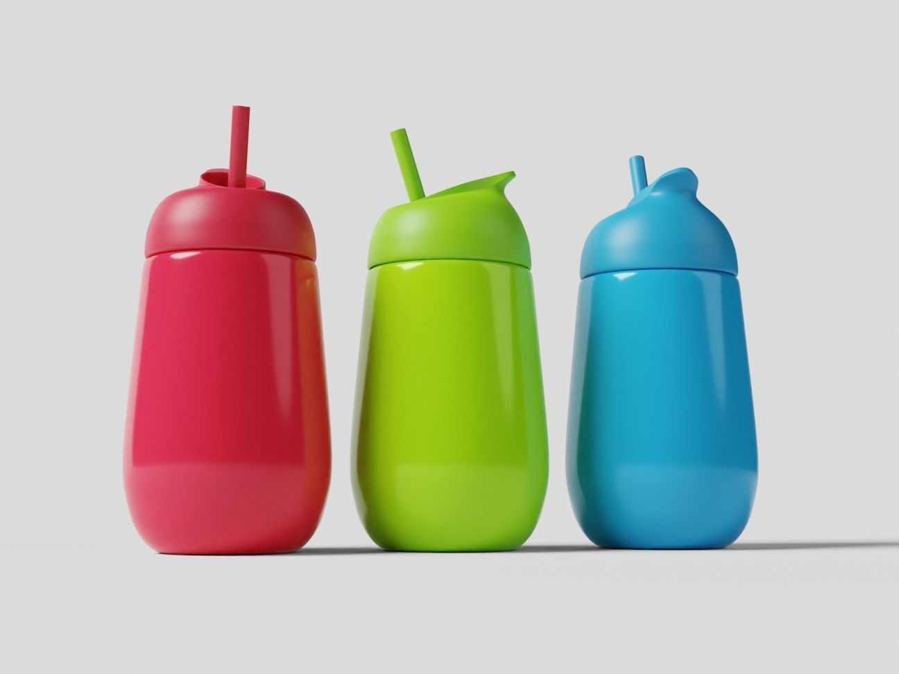 Childrens Drinking Cup Batch 02 3D model_22