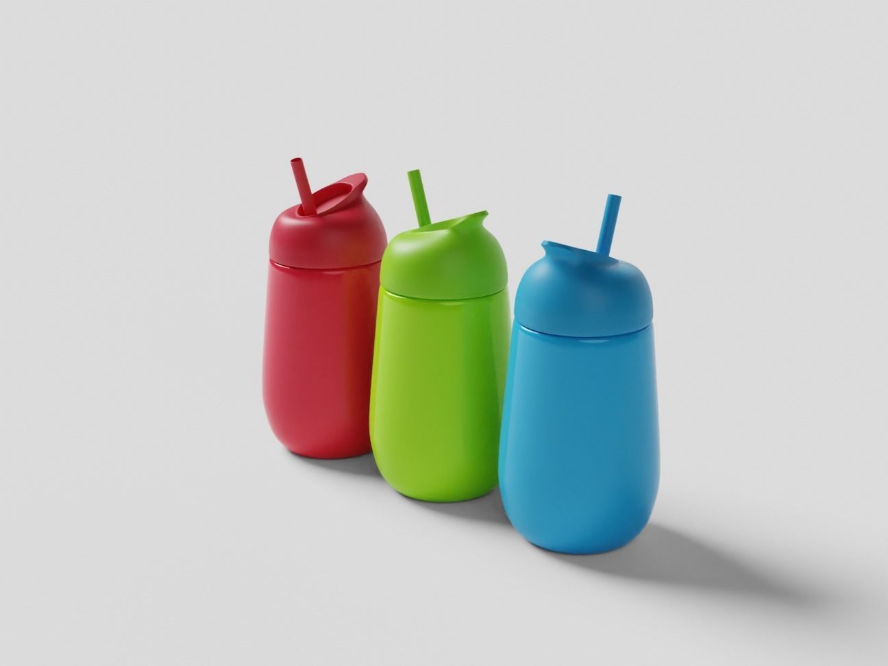 Childrens Drinking Cup Batch 02 3D model_20