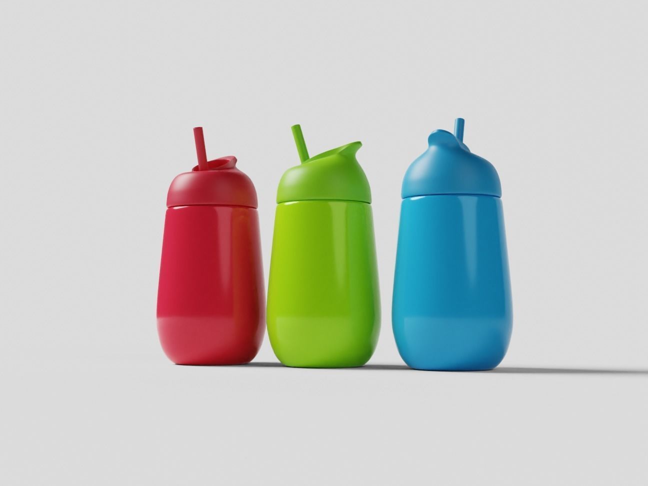 Childrens Drinking Cup Batch 02 3D model_14