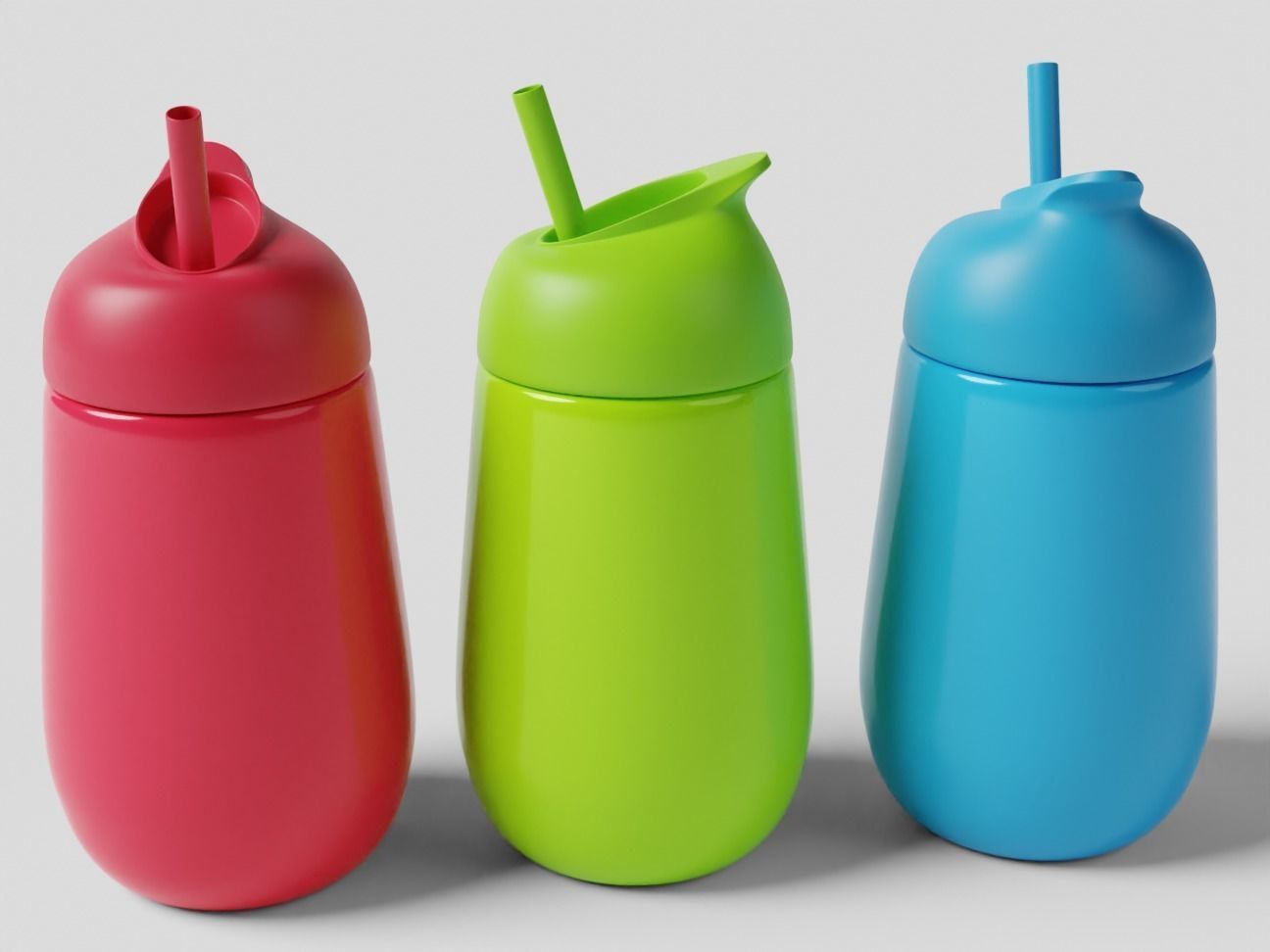 Childrens Drinking Cup Batch 02 3D model_21