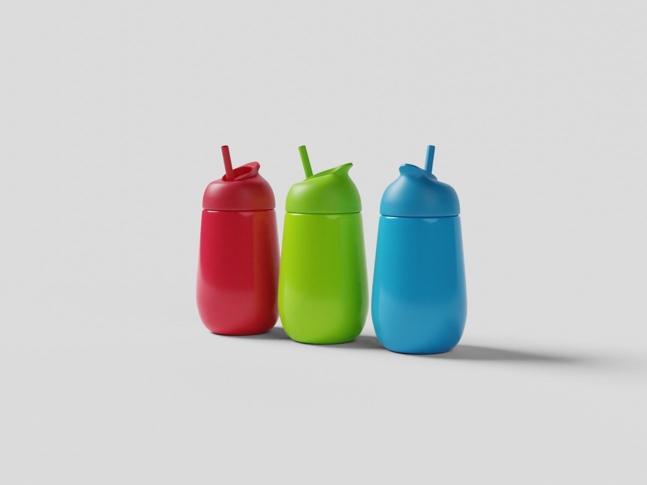 Childrens Drinking Cup Batch 02 3D model_13