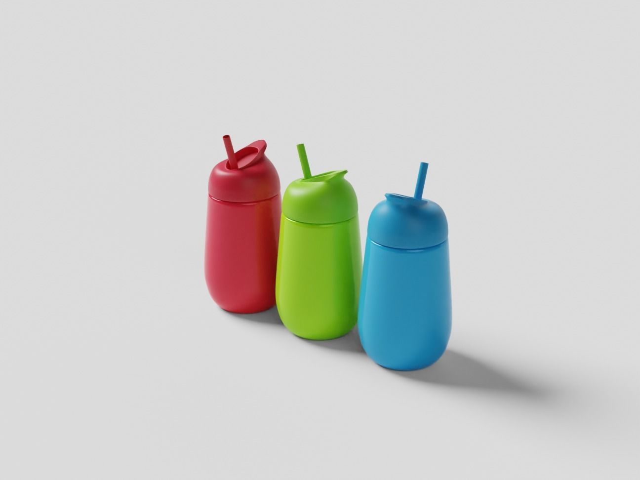 Childrens Drinking Cup Batch 02 3D model_15