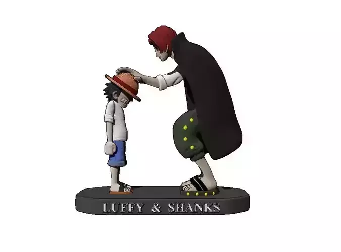 Luffy e Shanks