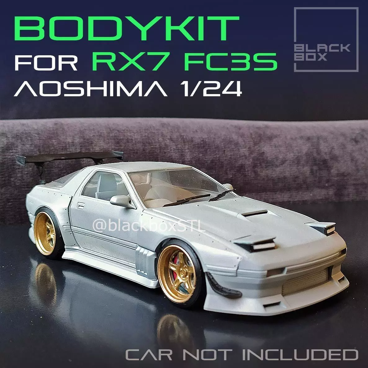 BODYKIT For RX7 FC3 Aoshima 1-24th modelkit 3D print model_0