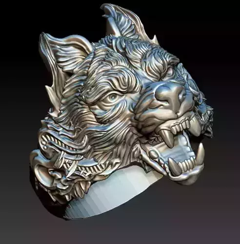 wolf ring