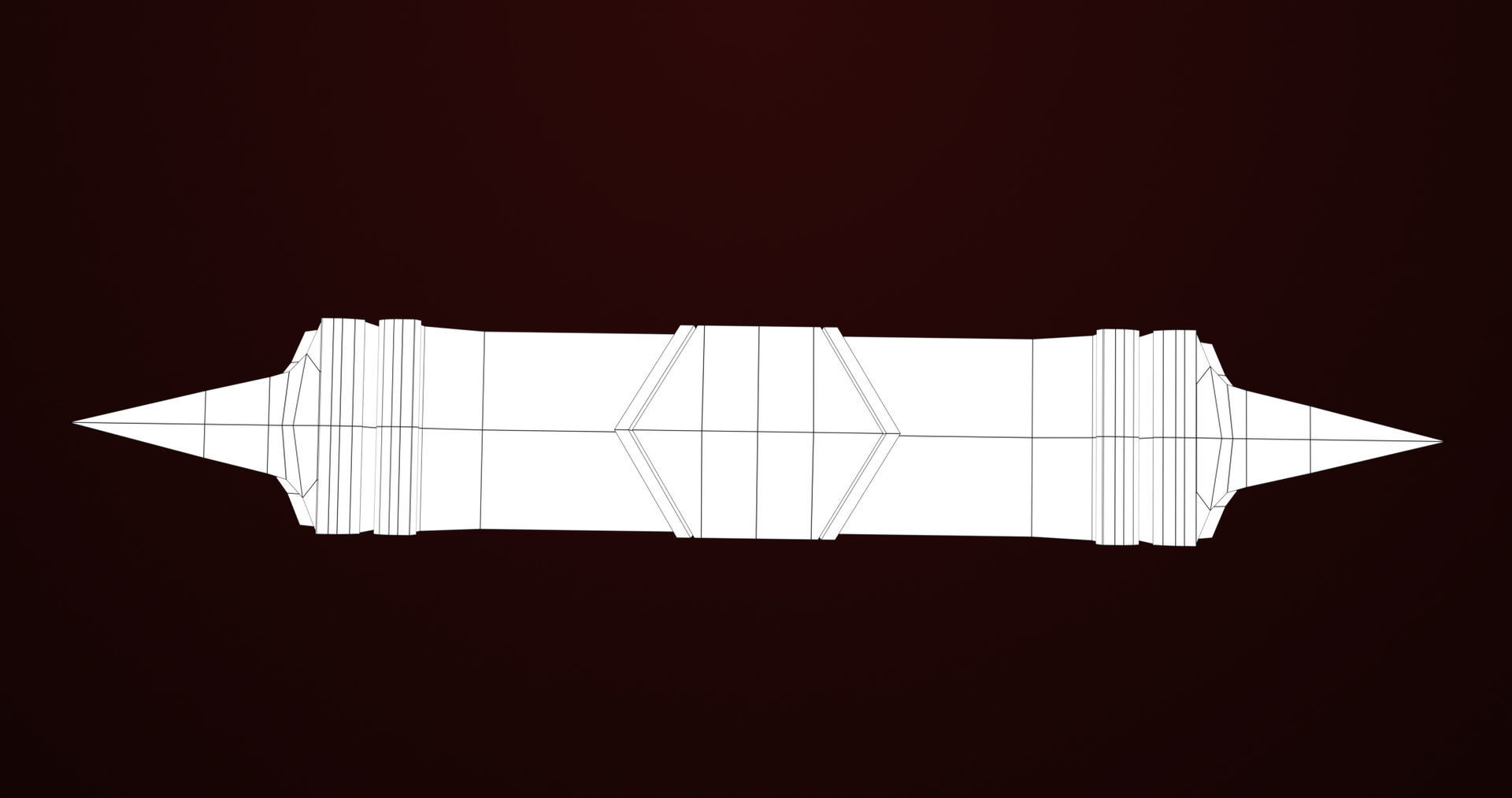 Battle Hammer 08 All PBR Unity UE V-Ray Textures Included Low-poly 3D model_25