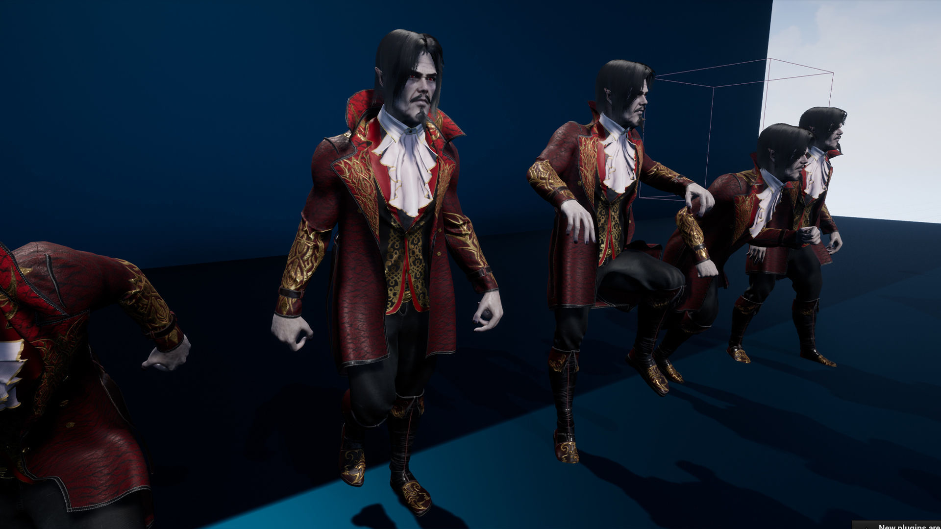 Dracula Low-poly 3D model_21