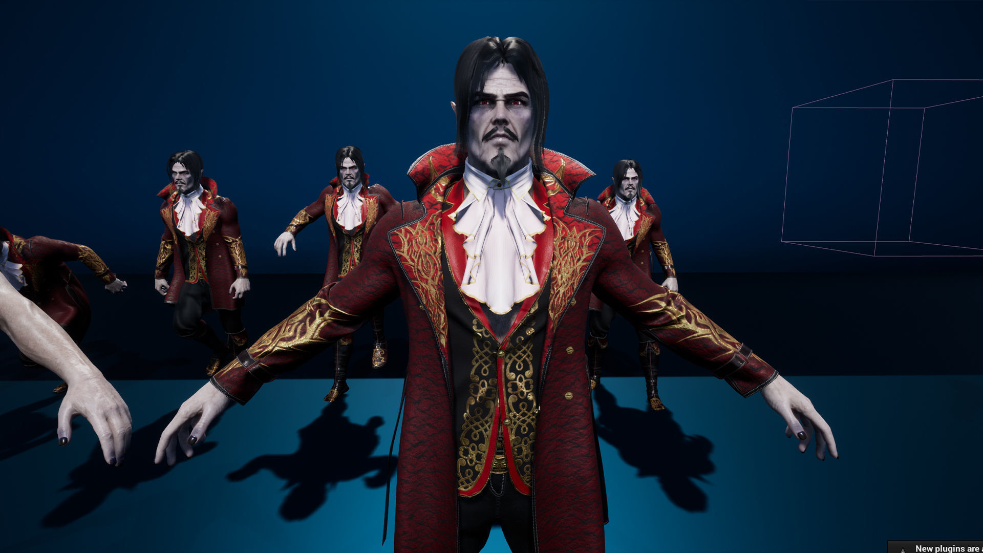 Dracula Low-poly 3D model_22