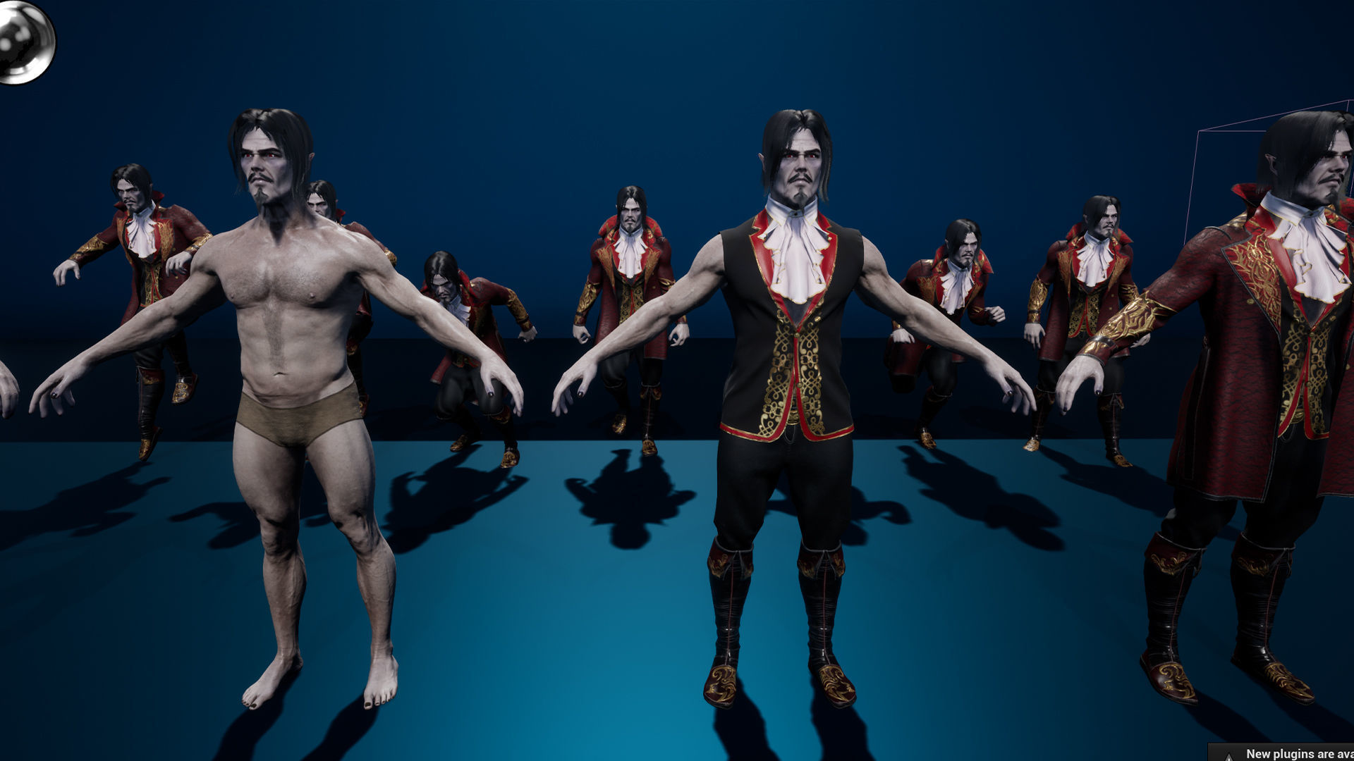 Dracula Low-poly 3D model_20
