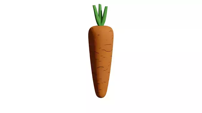 Cartoon carrot
