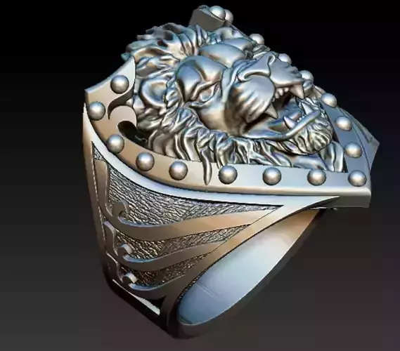 lion ring