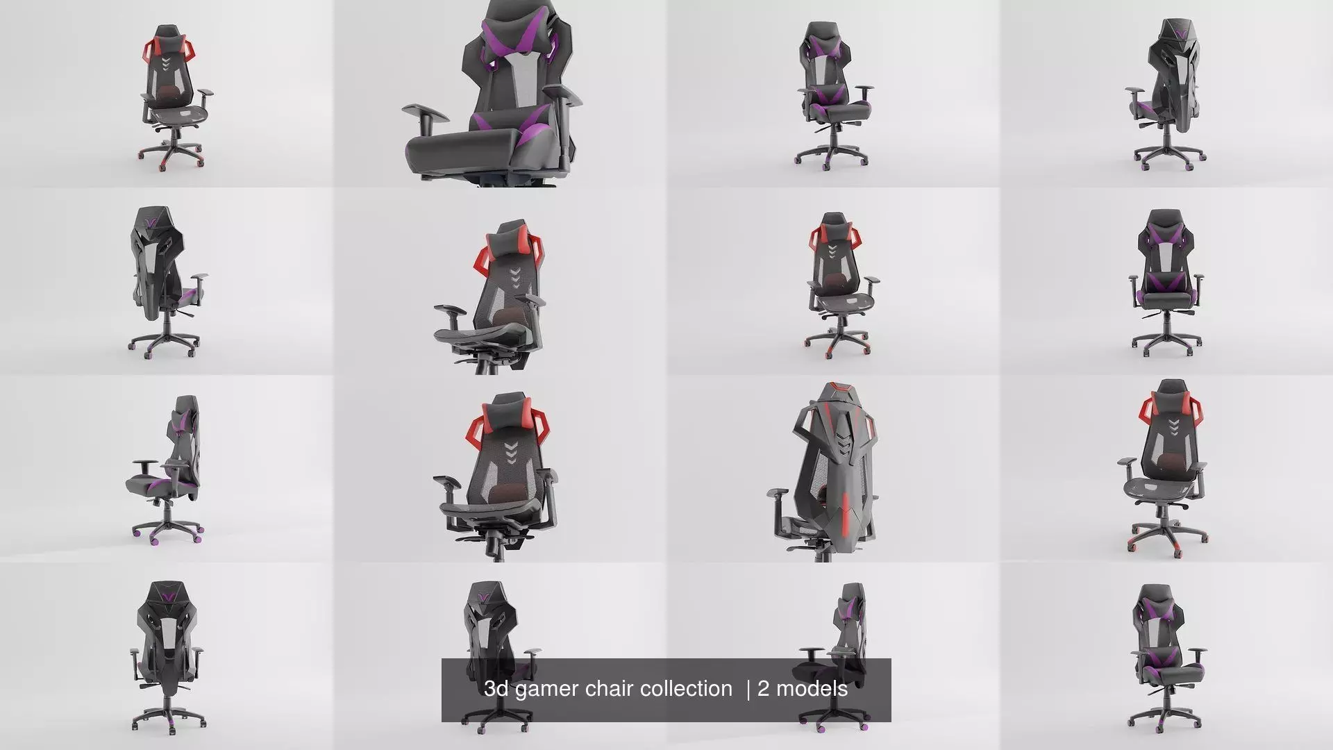 3d gamer chair collection  _0
