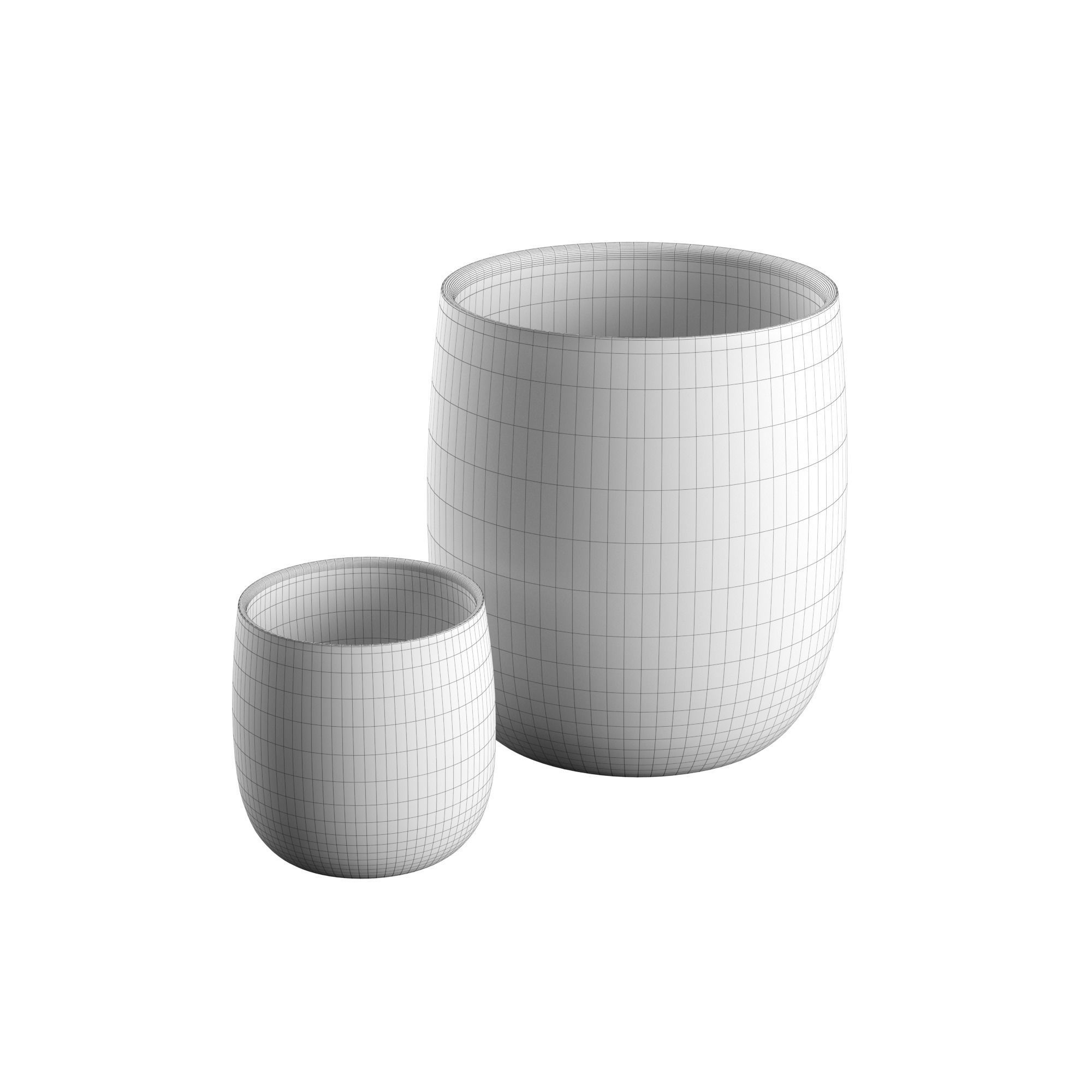 Stelton collection tea set  3D model_20