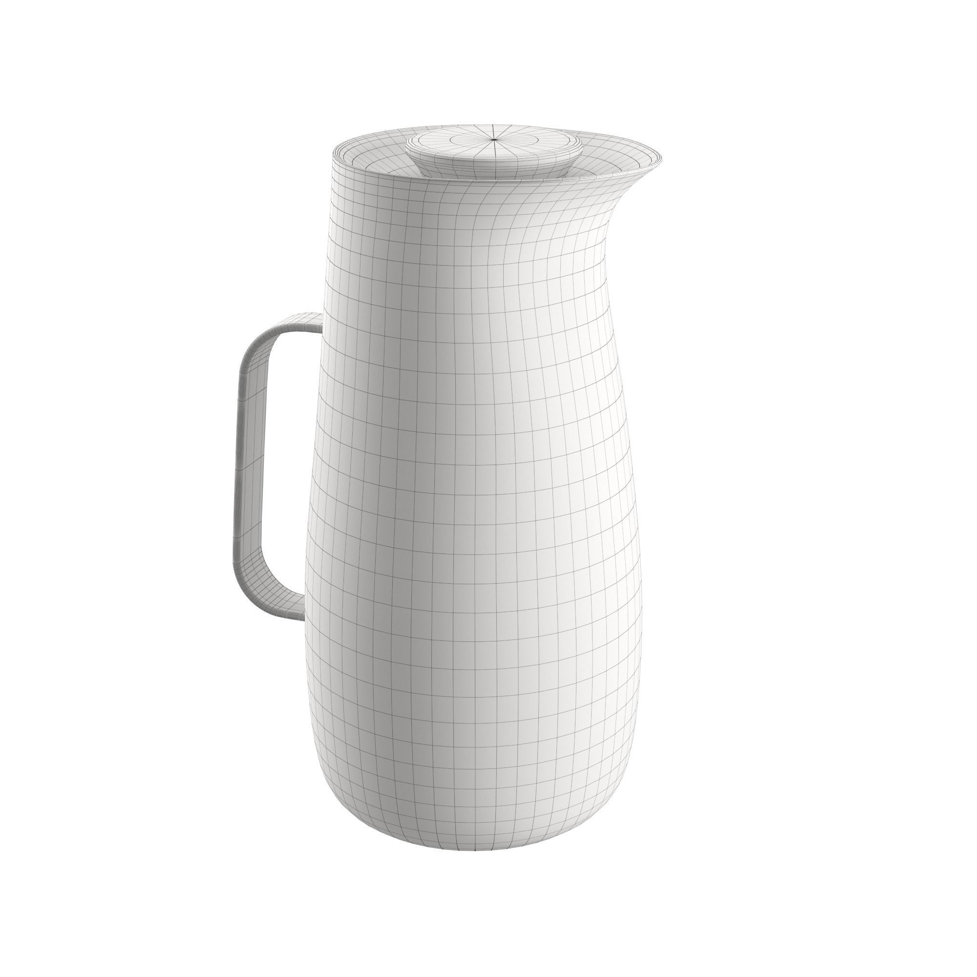 Stelton collection tea set  3D model_22