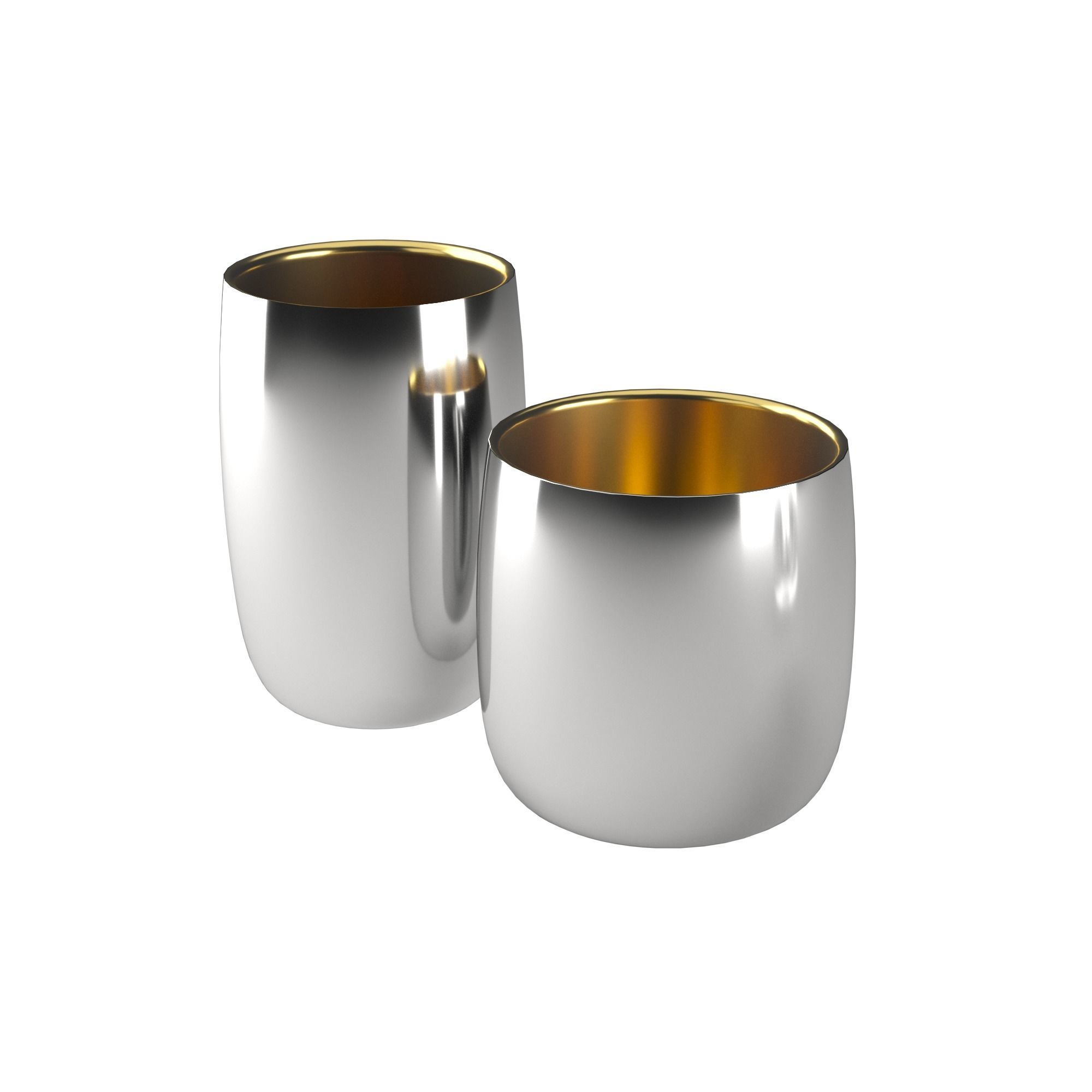 Stelton collection tea set  3D model_13