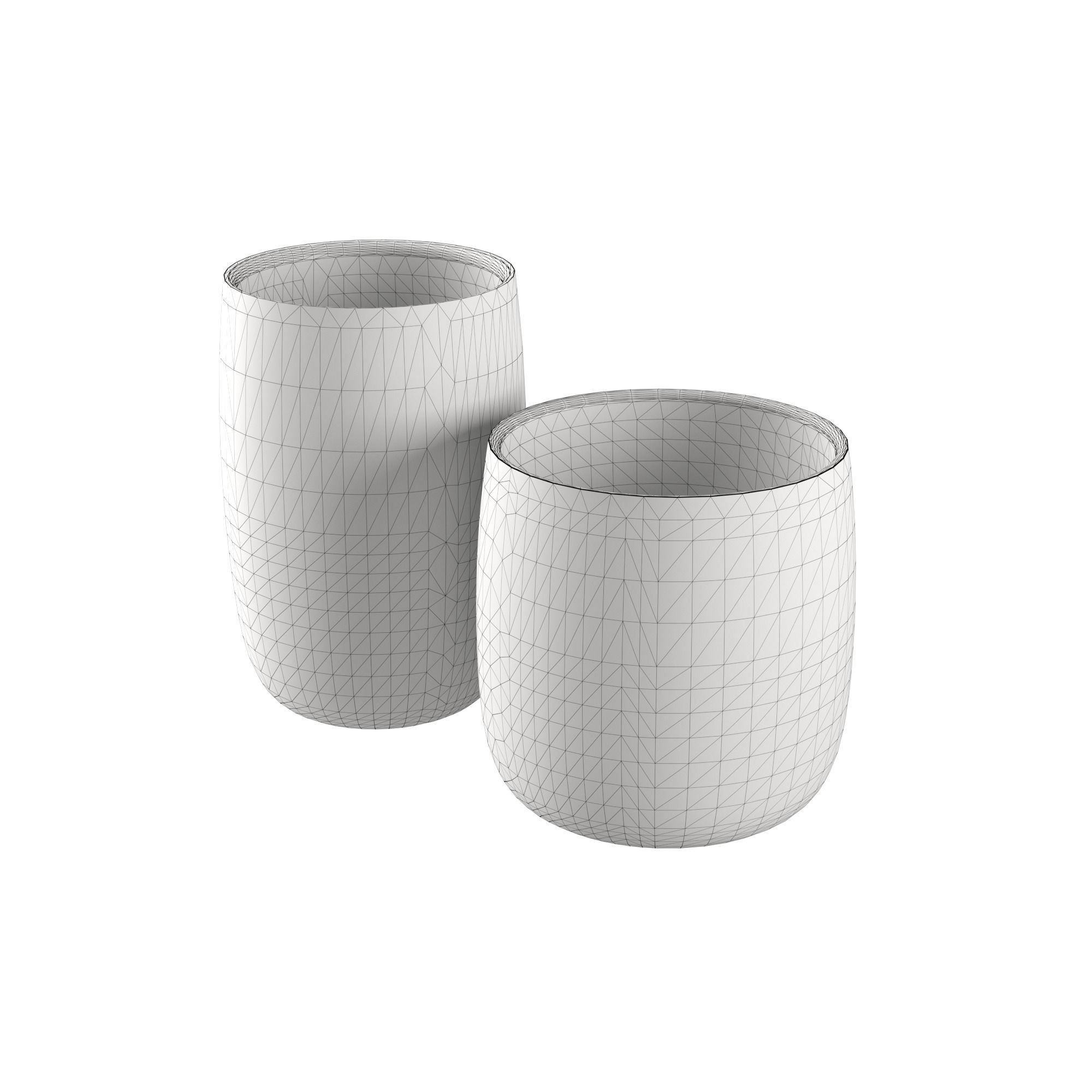 Stelton collection tea set  3D model_14