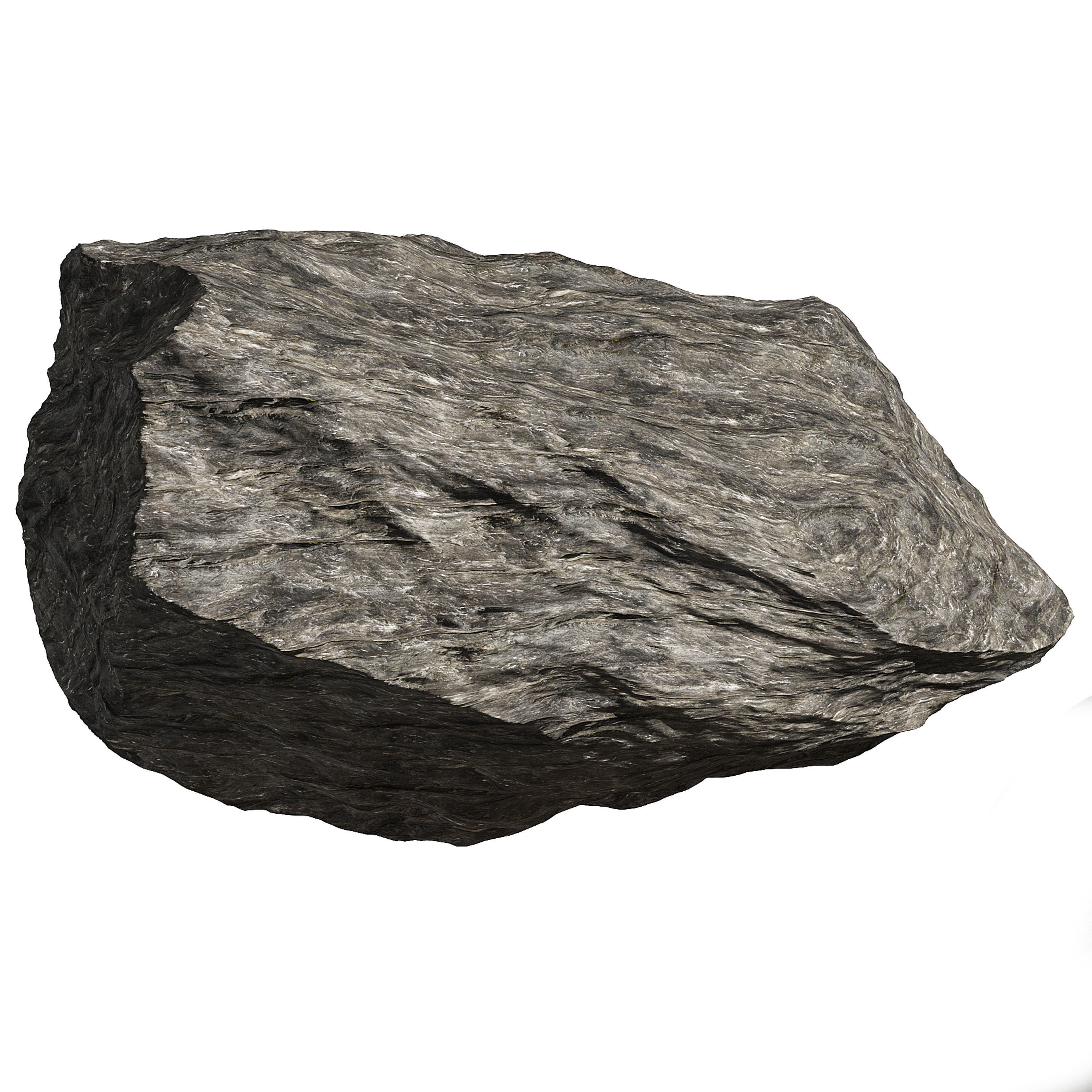 Stone Set 3 C rock 3D model_1