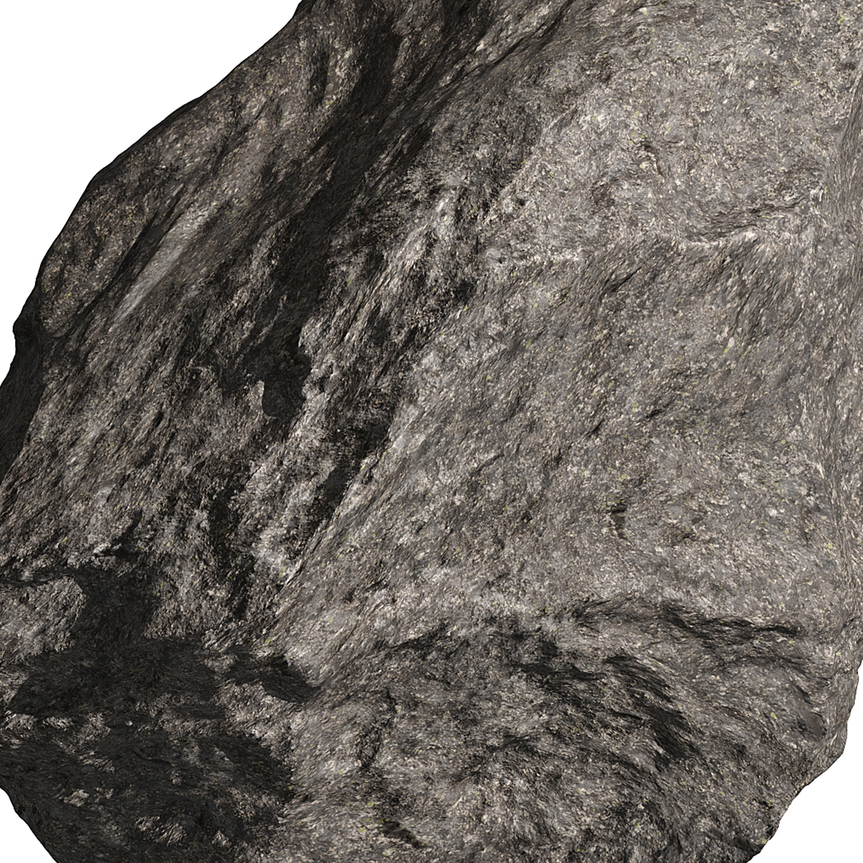 Stone Set 3 C rock 3D model_5