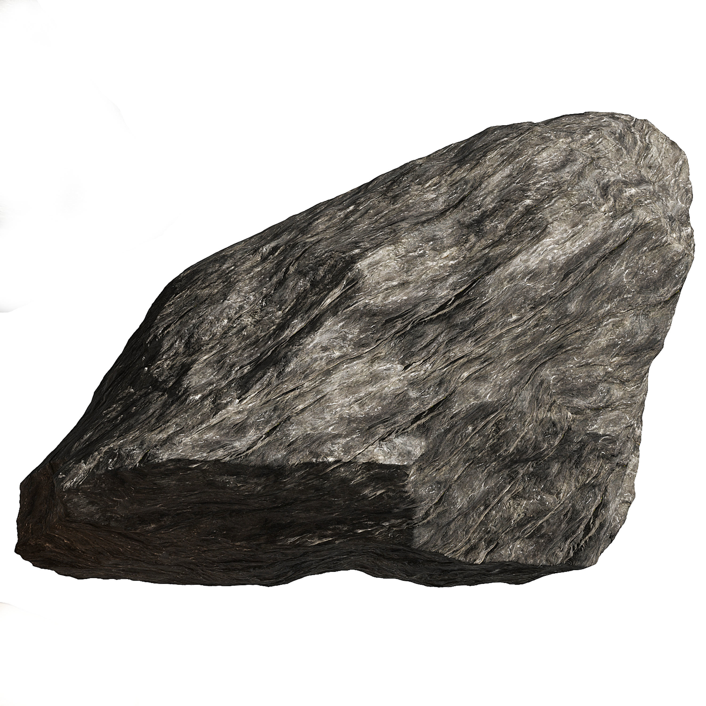 Stone Set 3 C rock 3D model_2