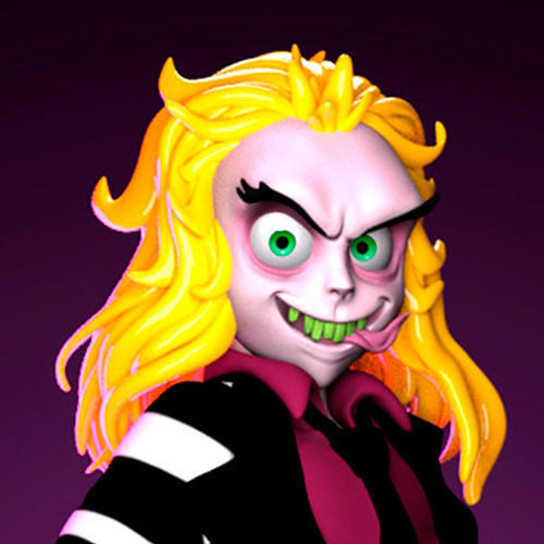 Beetlejuice Figurine 3D print model