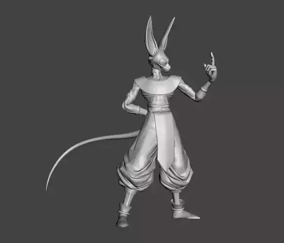 Beerus Dragon Ball Super 3D Model