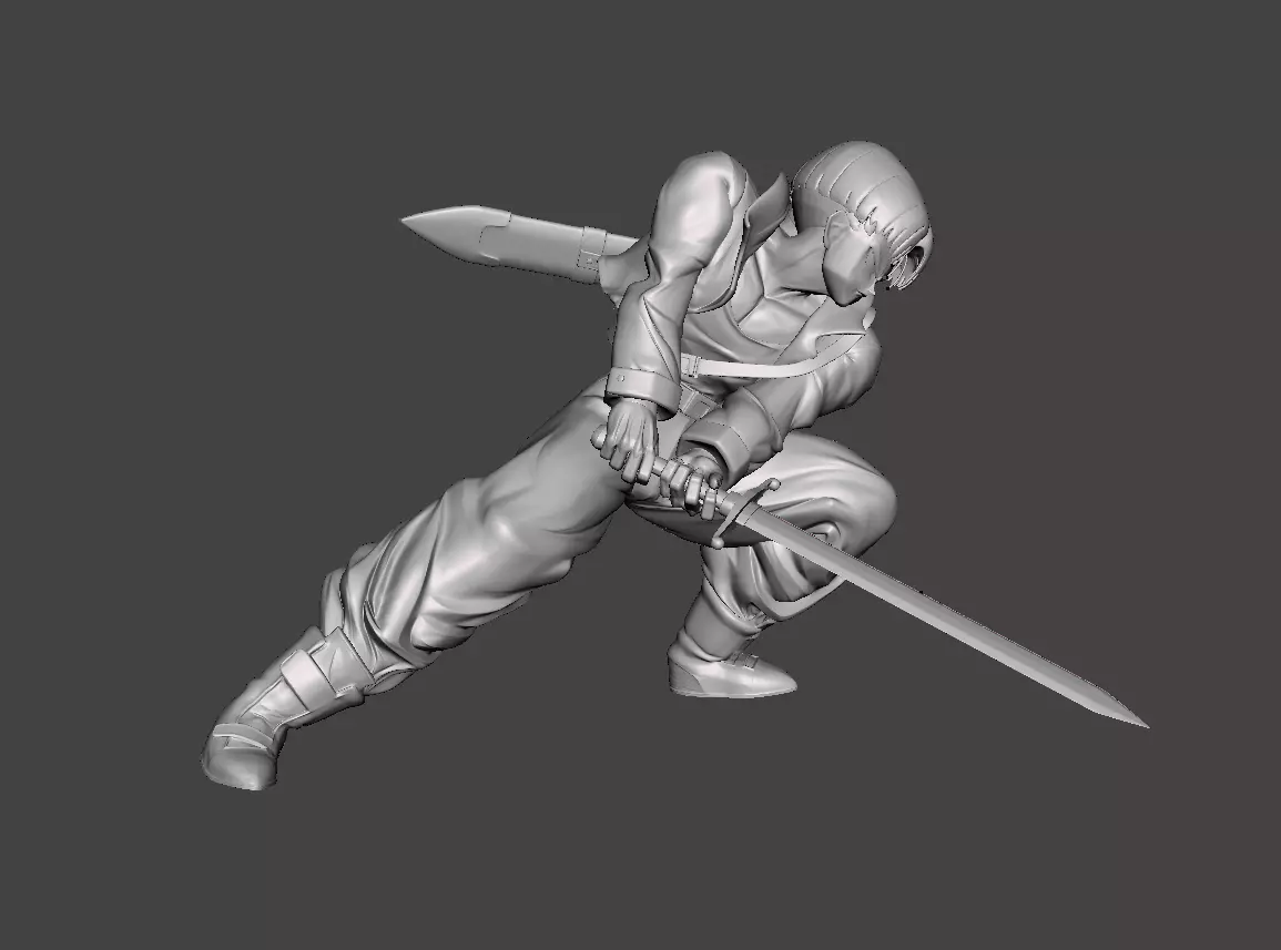 Future Trunks 3D Model 3D print model_0