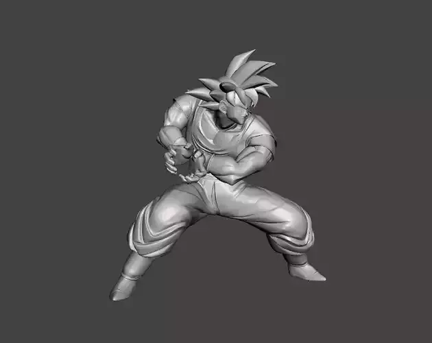 Son Goku 3D Model 3D print model