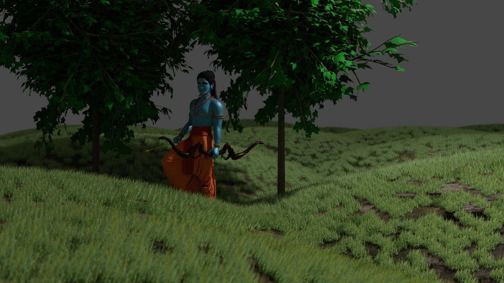 LORD RAM  Free low-poly 3D model_5