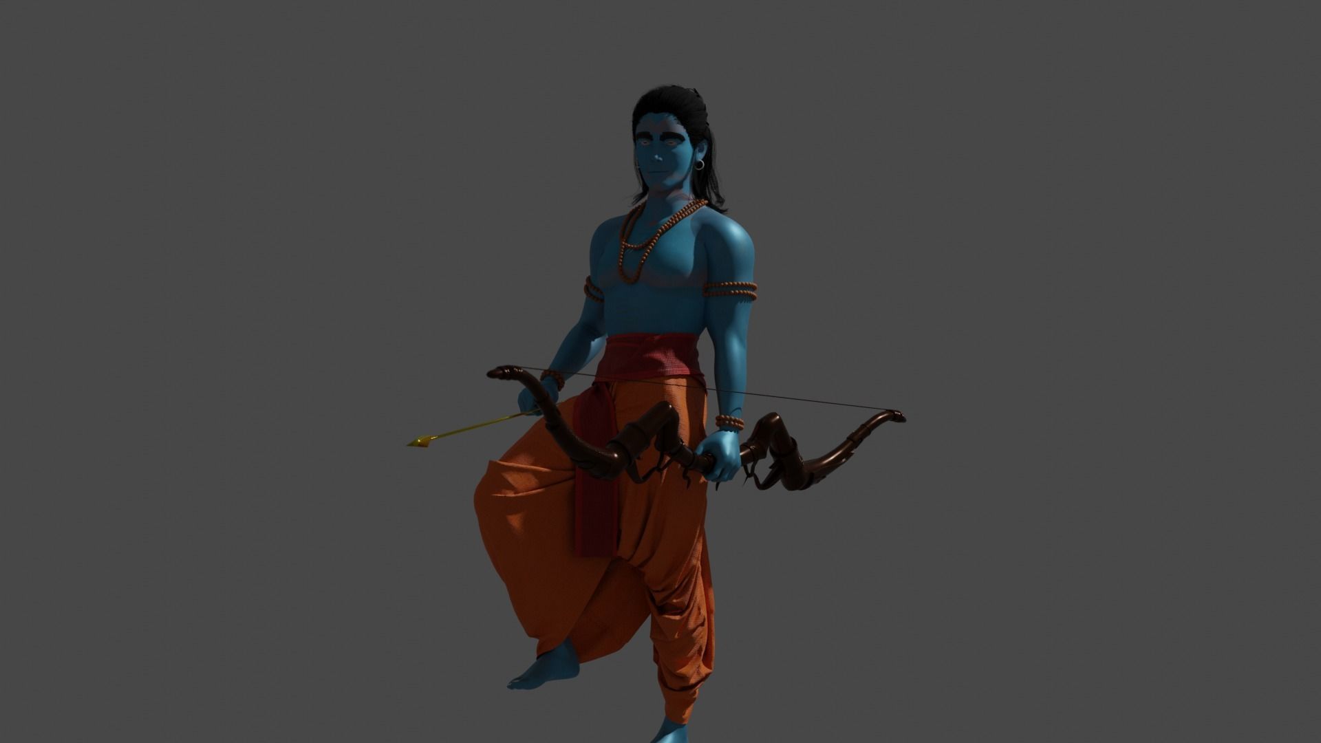 LORD RAM  Free low-poly 3D model_1