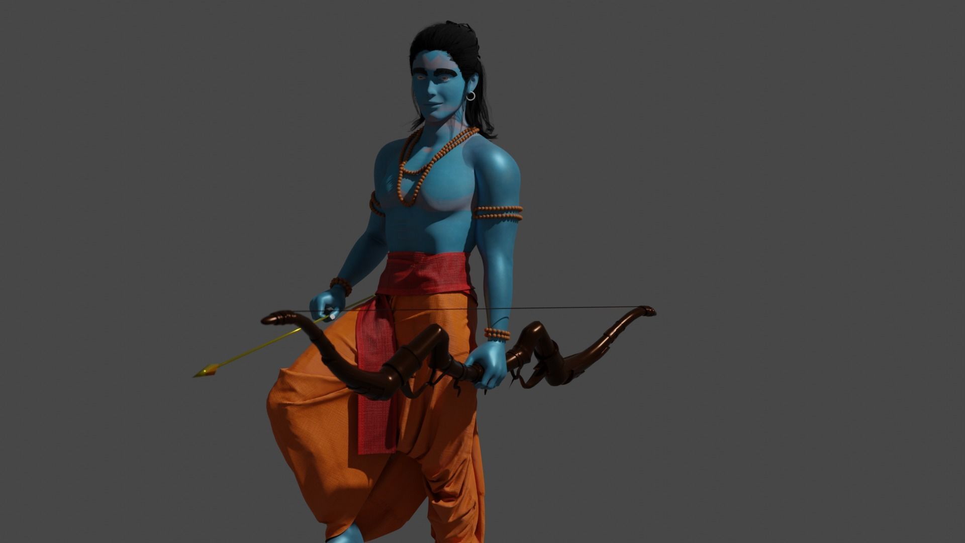 LORD RAM  Free low-poly 3D model_3