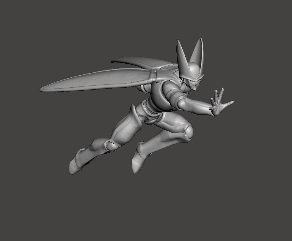 Perfect Cell 3D Model 3D print model_2