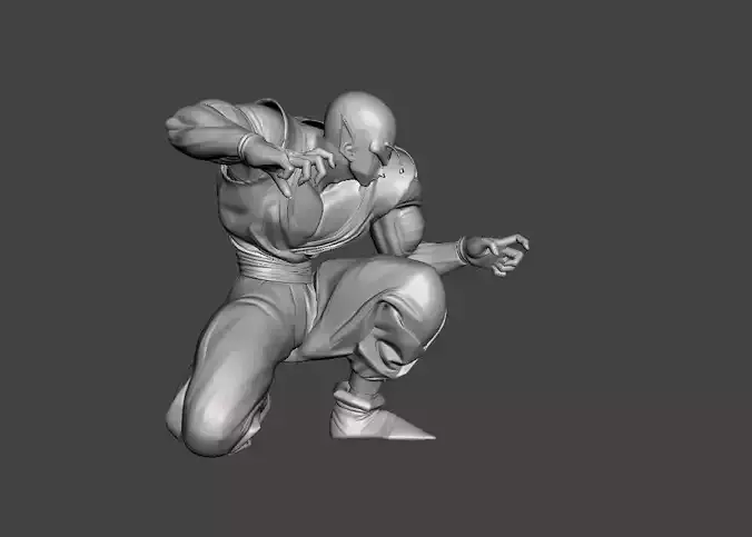Piccolo 3D Model character from dragon ball