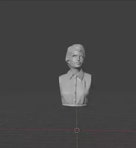 Rosalind Franklin 3D print model