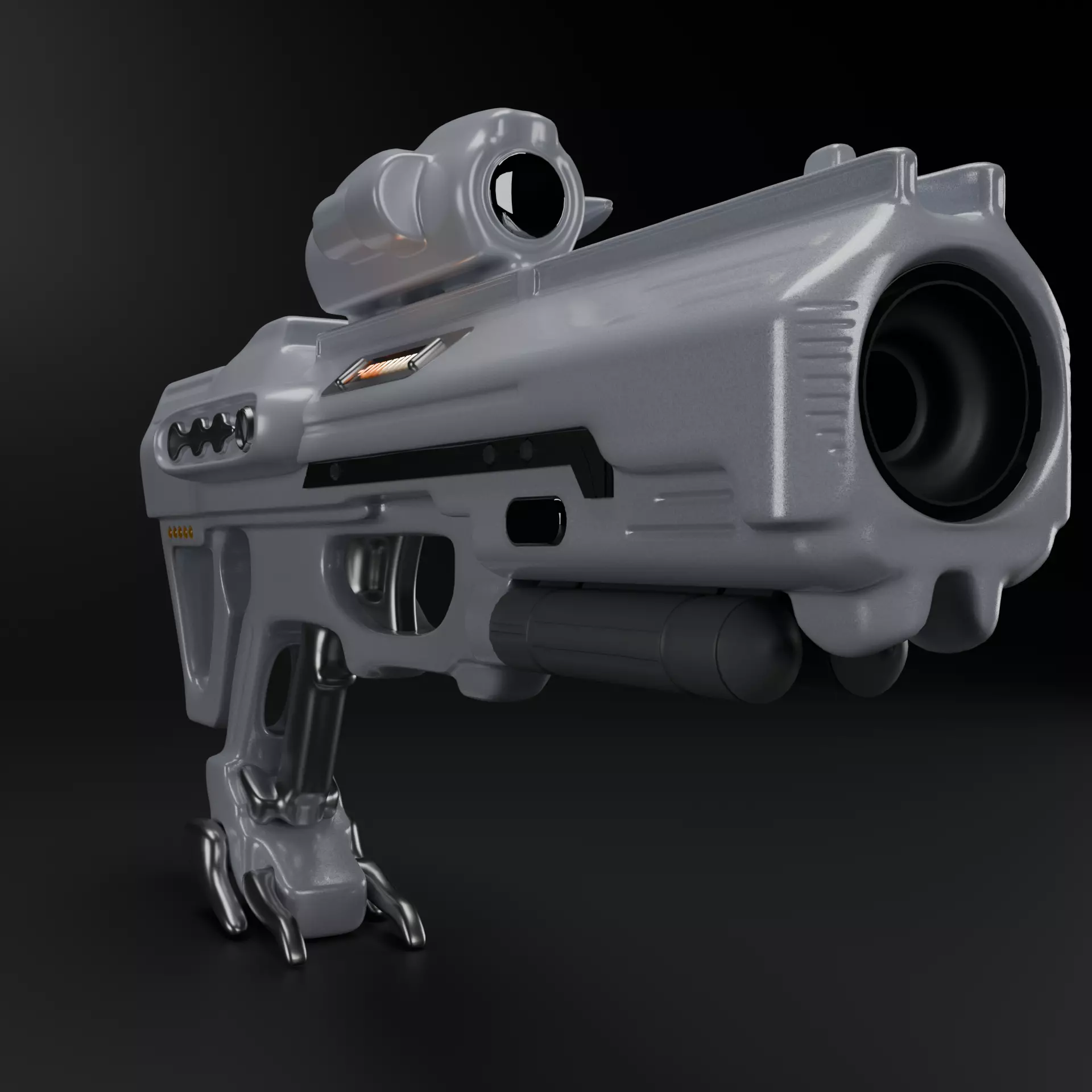 Weapons of the future 3D model_0