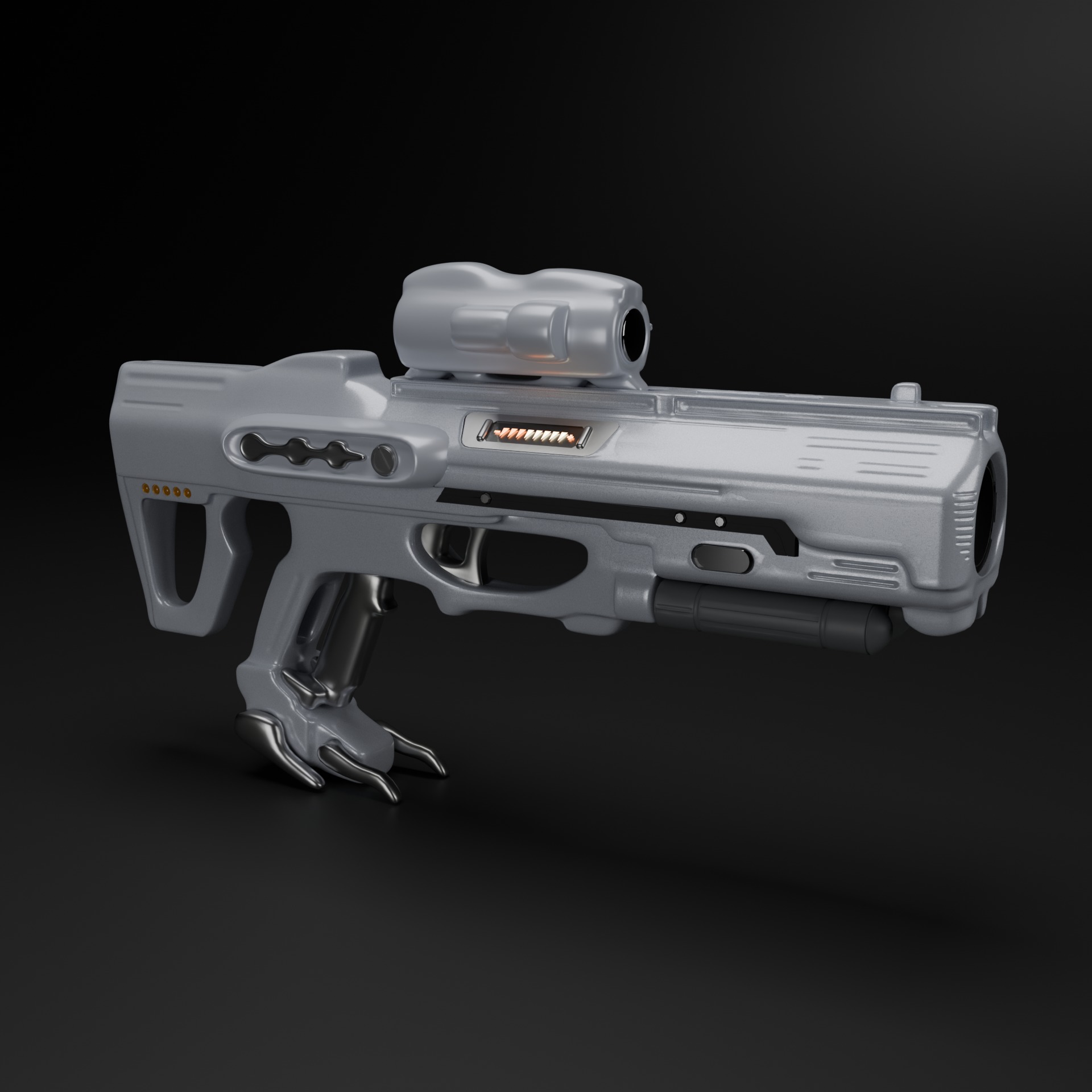 Weapons of the future 3D model_2